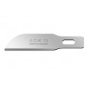 LAMES DE SCALPEL ACM10SM POUR HANDLE1 HANDLE2 ET HANDLE5 PAQUET 5 LAMES