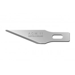 LAMES DE SCALPEL ACM11SM POUR HANDLE1 HANDLE2 ET HANDLE5 PAQUET 5 LAMES