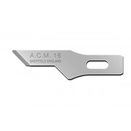 LAMES DE SCALPEL ACM16SM POUR HANDLE1 HANDLE2 ET HANDLE5 PAQUET 5 LAMES