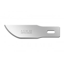 LAMES DE SCALPEL ACM22SM POUR HANDLE1 HANDLE2 ET HANDLE5 PAQUET 5 LAMES