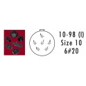 CONNECTEUR INLINE RECEPTACLE ROUGE 6 CONTACTS SOCKET AWG 20