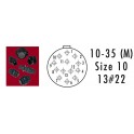 CONNECTEUR PCB BLEU 13 CONTACTS PIN AWG 22