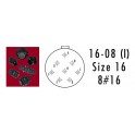 CONNECTEUR PCB ROUGE 8 CONTACTS SOCKET AWG 16