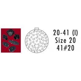 CONNECTEUR PCB ROUGE 41 CONTACTS SOCKET AWG 20 CONNECTEUR PCB ROUGE 41 CONTACTS SOCKET AWG 20