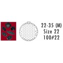 CONNECTEUR PCB JAUNE 100 CONTACTS SOCKET AWG 22