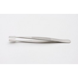 BRUCELLE SPATULE 120MM LISSE POUR ELEMENTS DELICATS BRUCELLE SPATULE 120MM LISSE POUR ELEMENTS DELICATS
