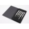 JEU DE 5 BRUCELLES HAUTE PRECISION 00SA 2ASA 3CSA 5SA 7SA + POCHETTE RIGIDE MOUSSE