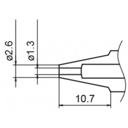 BUSE TYPE N D.1.3MM POUR FM2024