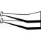 BRUCELLE DE POSITIONNEMENT CMS 115MM BOITIER SOT ANGLE 45°