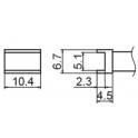 PANNE TUNNEL 5.1 X 10.4 POUR FM203/FX951/FM2027/FM2028