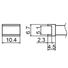 PANNE TUNNEL 5.1 X 10.4 POUR FM203/FX951/FM2027/FM2028