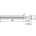 PANNE TYPE SPATULA 40.0 POUR FM203/FX951/FM2027/FM2028