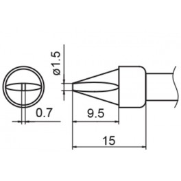 PANNE TYPE XD-15X1.5-FM203/FX951/FM2027/FM2028