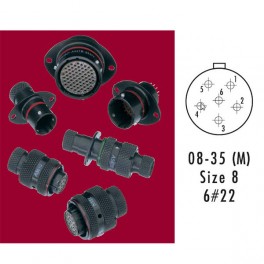 CONNECTEUR INLINE RECEPTACLE ROUGE 6 CONTACTS SOCKET AWG 22 CONNECTEUR INLINE RECEPTACLE ROUGE 6 CONTACTS SOCKET AWG 22
