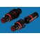 CONNECTEUR INLINE RECEPTACLE ROUGE 1 CONTACT PIN CABLE RG316