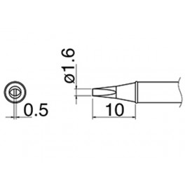 PANNE TYPE 1.6D (350°) BLANC POUR FX100