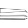 BRUCELLE EN PLASTIQUE 115MM BOUTS FINS ET COURBES