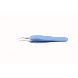 BRUCELLE ERGO 120MM POINTES FINES ET INCURVEES ANTISTATIQUE NITRILE BRUCELLE ERGO 120MM POINTES FINES ET INCURVEES ANTISTATIQUE NITRILE
