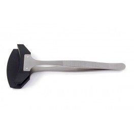BRUCELLE PREHENSION MATERIAUX FRAGILES 203,2MM BOUTS PLATS TEFLON