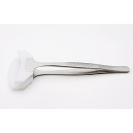 BRUCELLE PREHENSION MATERIAUX FRAGILES 203,2MM BOUTS PLATS TEFLON