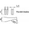 BRUCELLE COUPANTE HAUTE PRECISION 120MM POINTES FINES