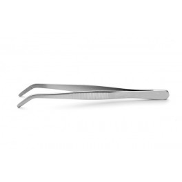 BRUCELLE DURE 120MM TRES DURE LISSE COURBEE POINTES ET PRISE STRIEES BRUCELLE DURE 120MM TRES DURE LISSE COURBEE POINTES ET PRISE STRIEES