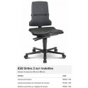 CHAISE ESD SINTEC ROULETTES CONTACT PERM. + INCL. ASSISE GRISE